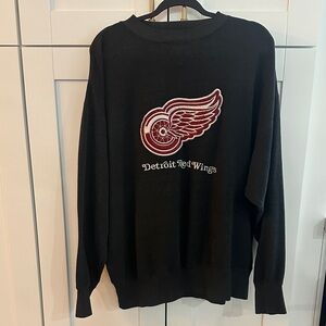Detroit Red Wings Black Sweater